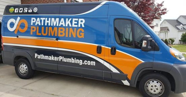 Pathmaker Plumbing Van, Plumber