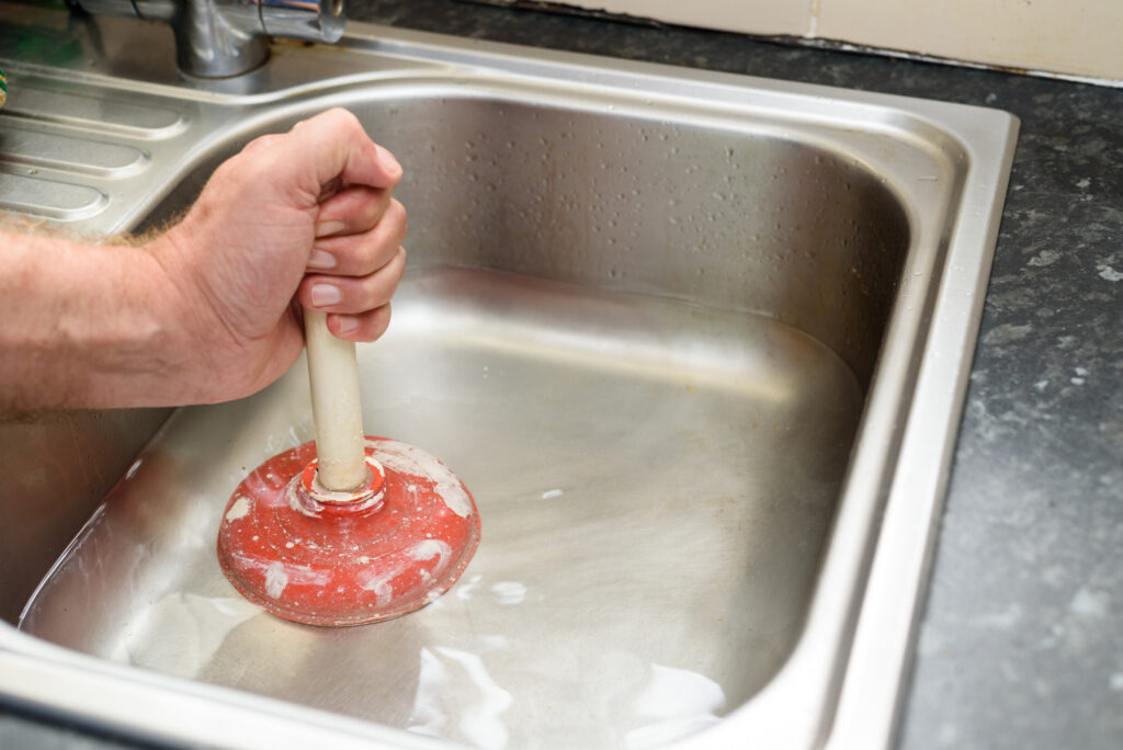 clogged drains in Charlotte, NC