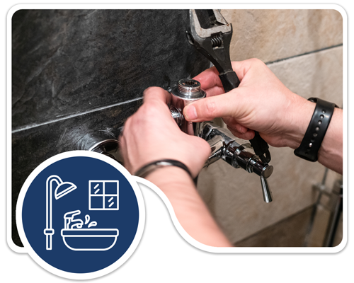 Showers & Bathtubs Complete plumbing services for showers and bathtubs, including faucet repairs, drain issues, fixture replacement, and new installations. We ensure dependable performance and lasting results for your home's bathroom.
